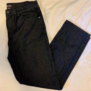 Men’s Michael Kory dark wash jeans